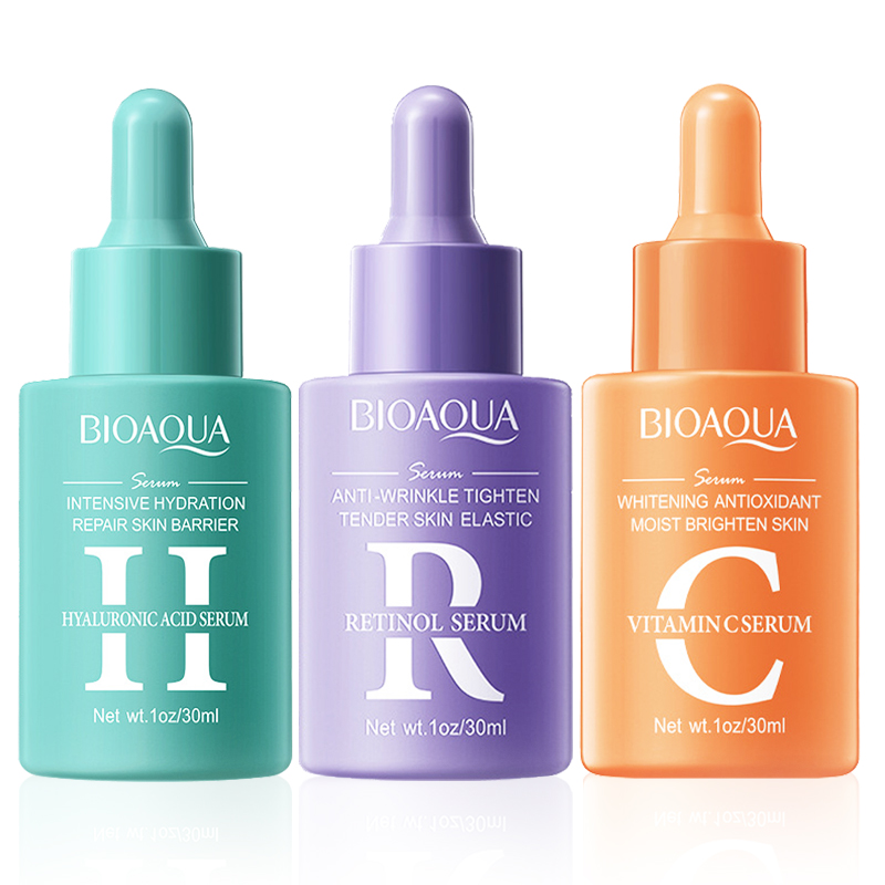 The Ordinary Serum Hyaluronic Acid - 1/3pcs BIOAQUA Vitamine C Retinol Hyaluronzuur