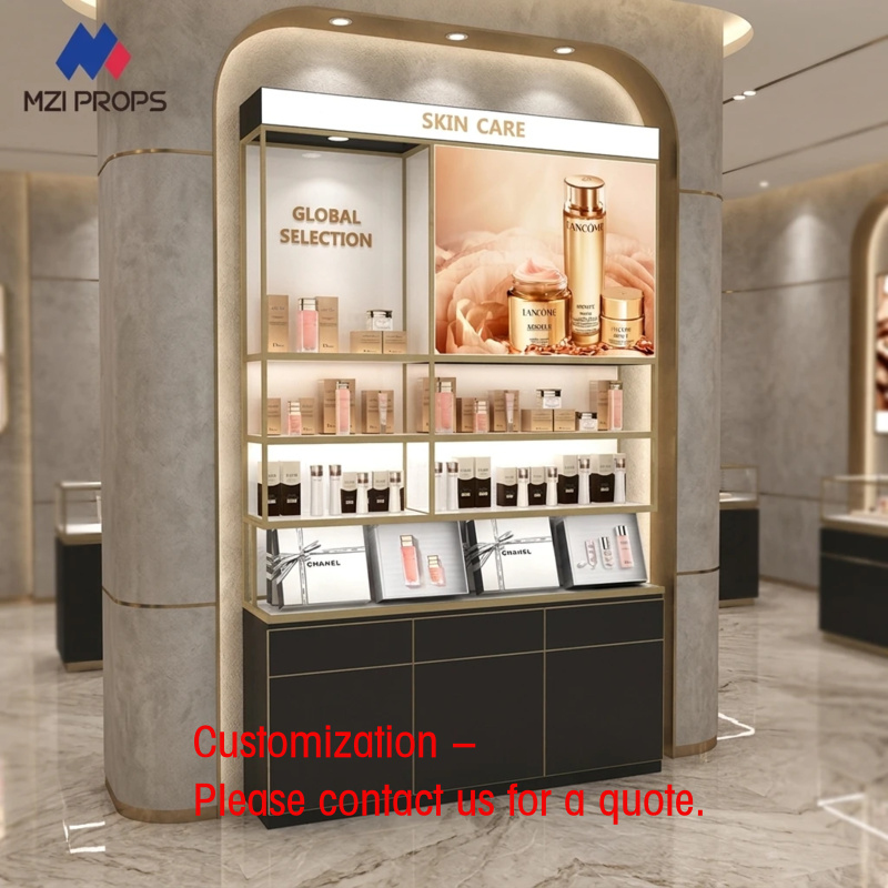 Luxury Skin Care - Luxe cosmetica displaystand voor detailhandel, met