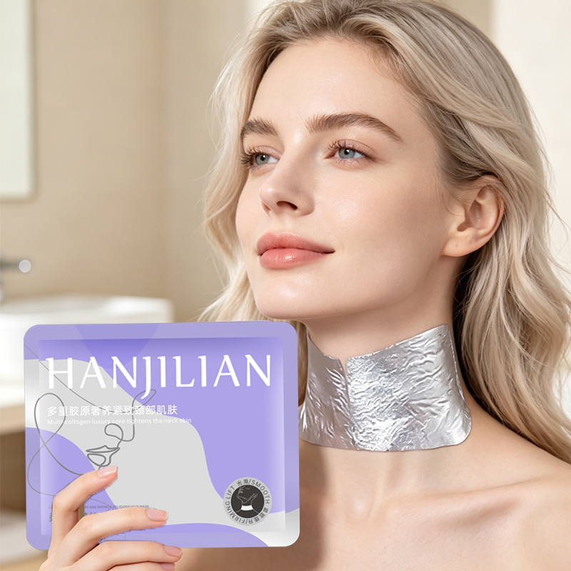 Luxury Skin Care - Zachte en Luxe Kreukvrije Nekmasker, Hydraterend
