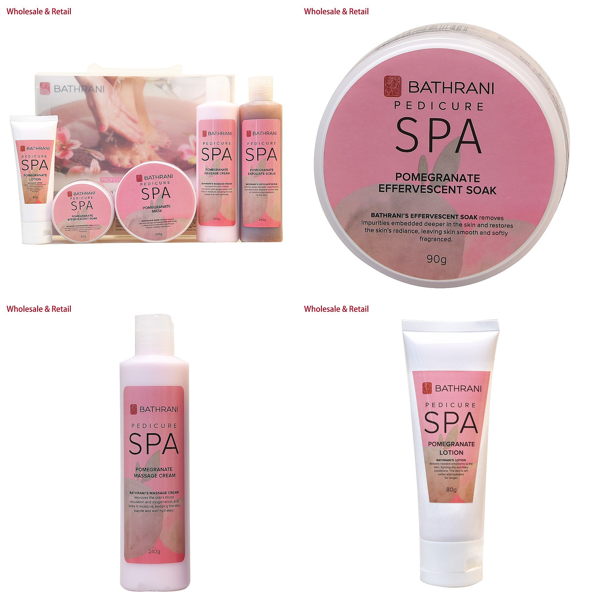 Luxury Skin Care - Spa Pedicure Set 5-stappen Voetverzorgingssysteem Gouden