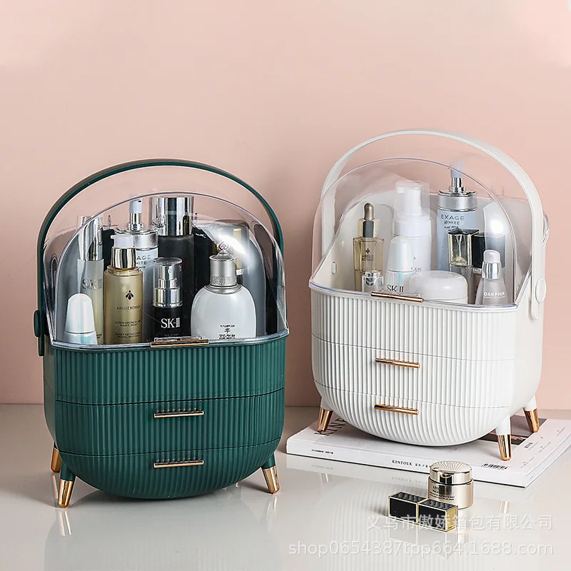Luxury Skincare Europe - Luxe grote capaciteit cosmetica opbergbox waterdicht