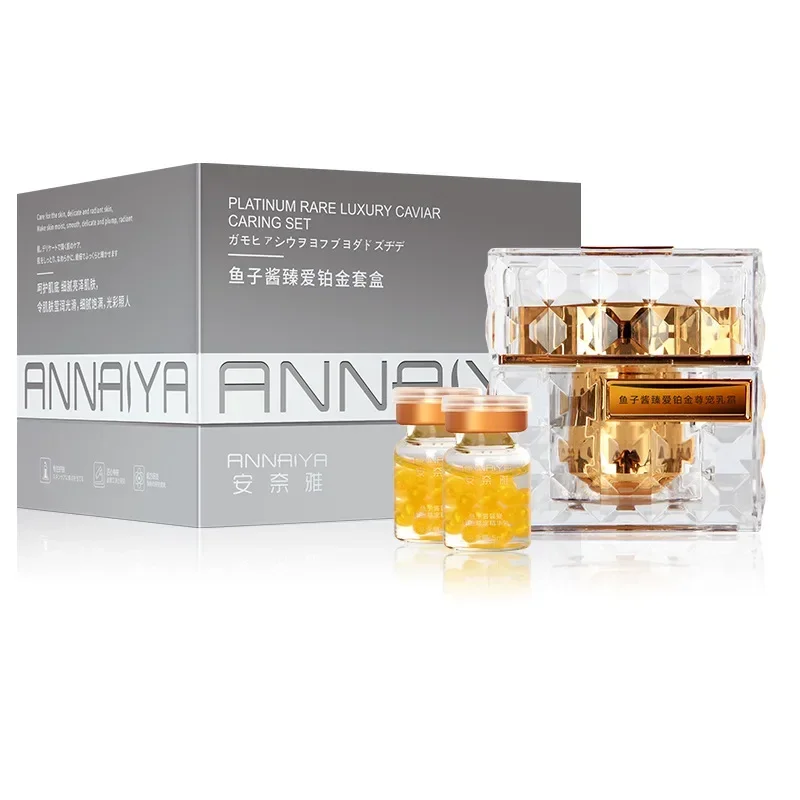 Luxury Skin Care - Platina Zeldzame Luxe Kaviaar Verzorgende Set